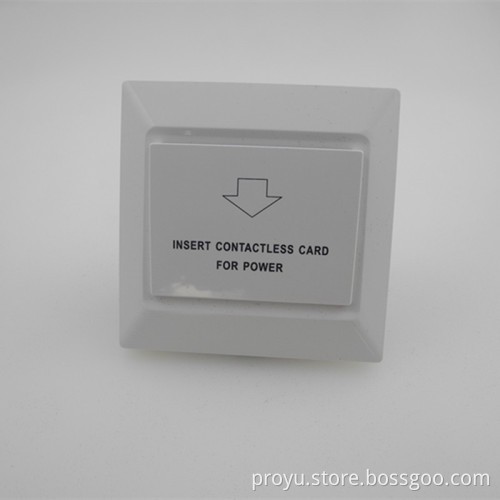 TEMIC card saving energy switch for hotel rooms with software PY-ES3-4